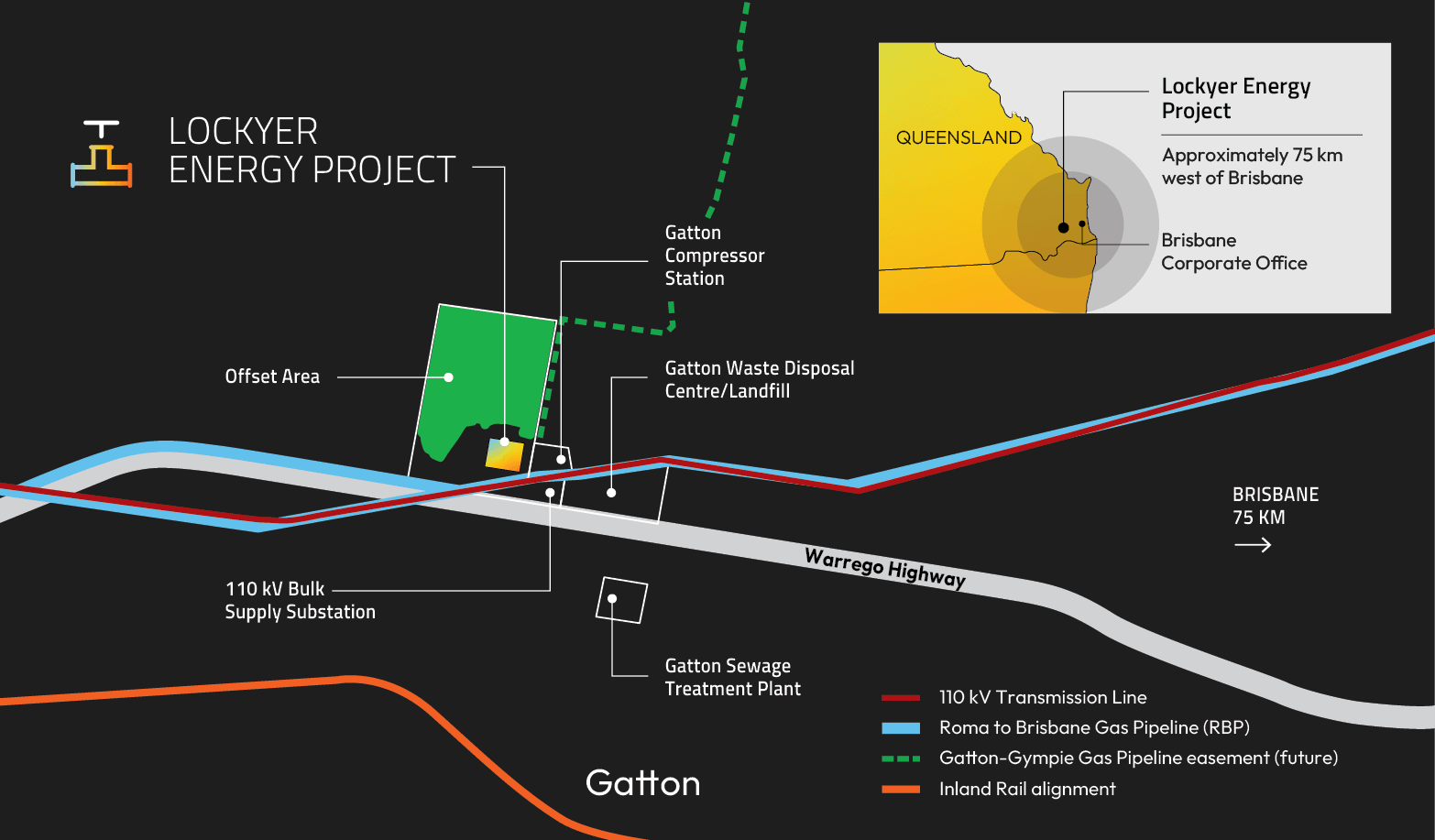 Lockyer Site Map